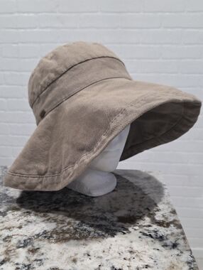 Scala Linen Wide Brim Sun Hat